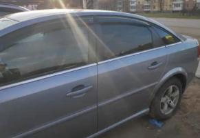 Дефлекторы окон (ветровики) Opel Vectra C Sd 2002"EuroStandard" (Опель Вектра) Кобра Тюнинг